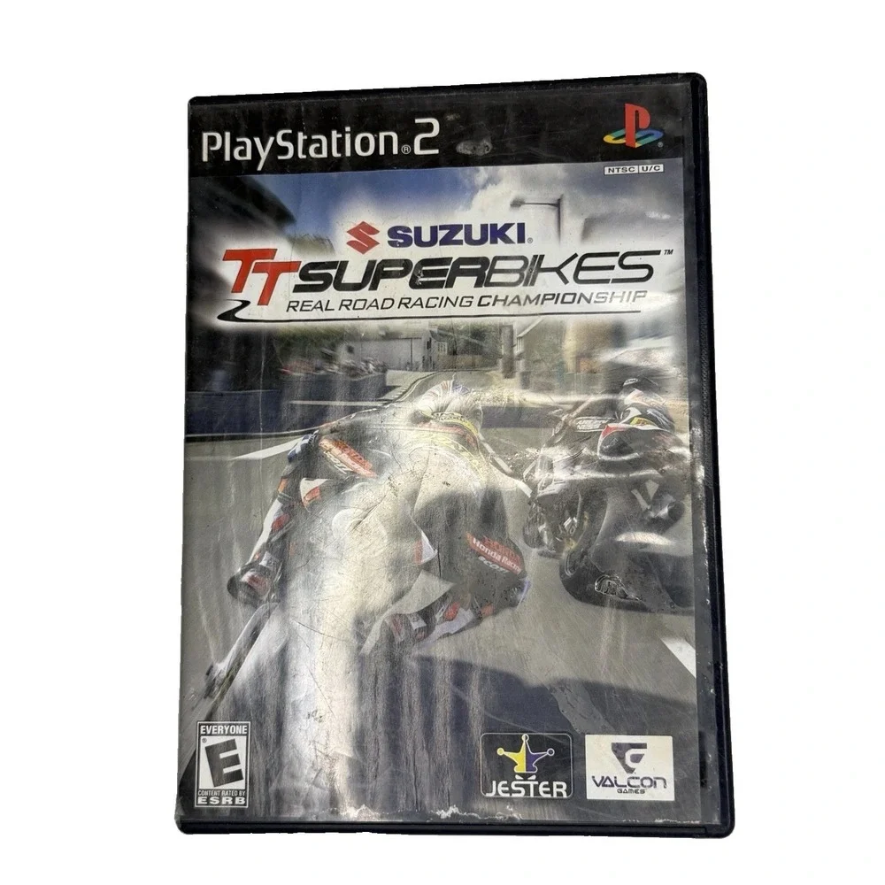 Suzuki TT Superbikes: Real Road Racing (Sony PlayStation 2, 2005) PS2